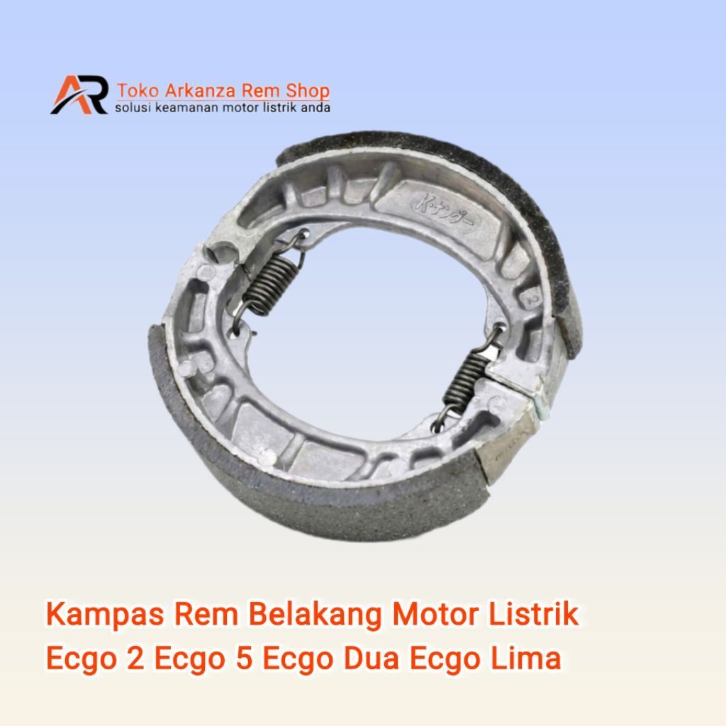 Kampas Rem Belakang Motor Listrik Ecgo 2 Ecgo 5 Ecgo Dua Ecgo Lima
