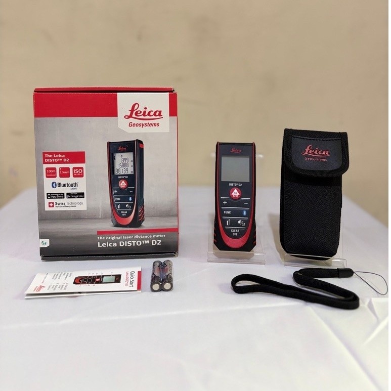 Laser Meter Leica Disto D2 - Disto Meter Leica D2 Baru Original