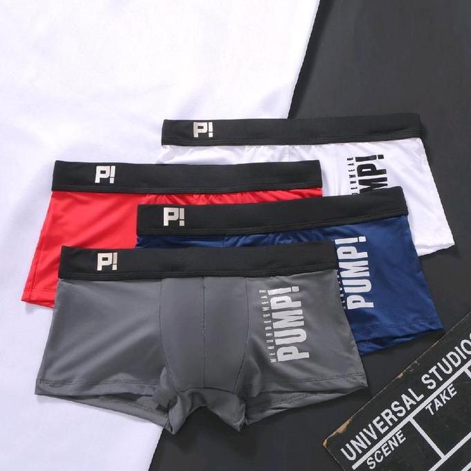 Men Underwear Pump! Boxer Pria Full Spandex