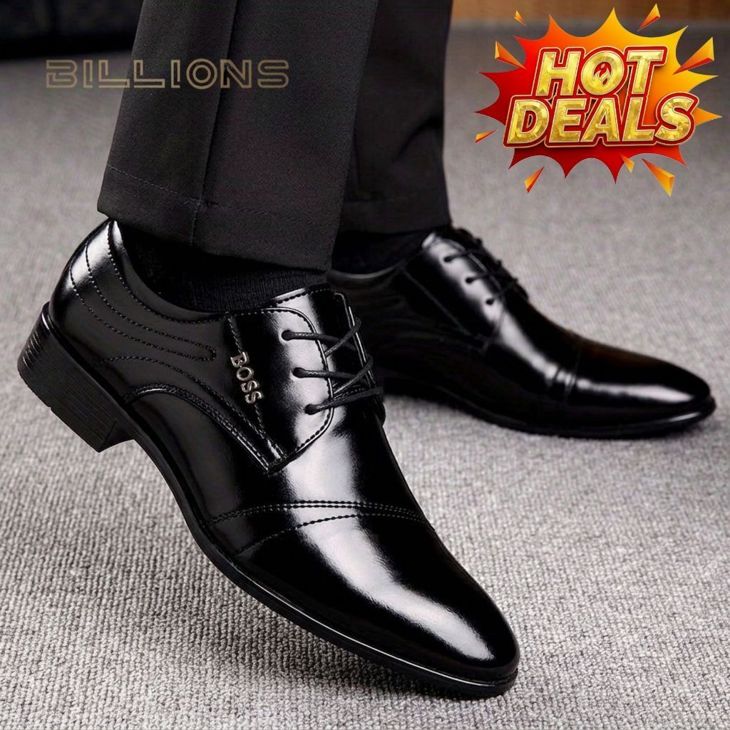 Pantofel Kulit Keren Sepatu Pantofel Kulit Keren Kerja Kantor Laki Pria Cowok Dinas Formal Pesta Wis