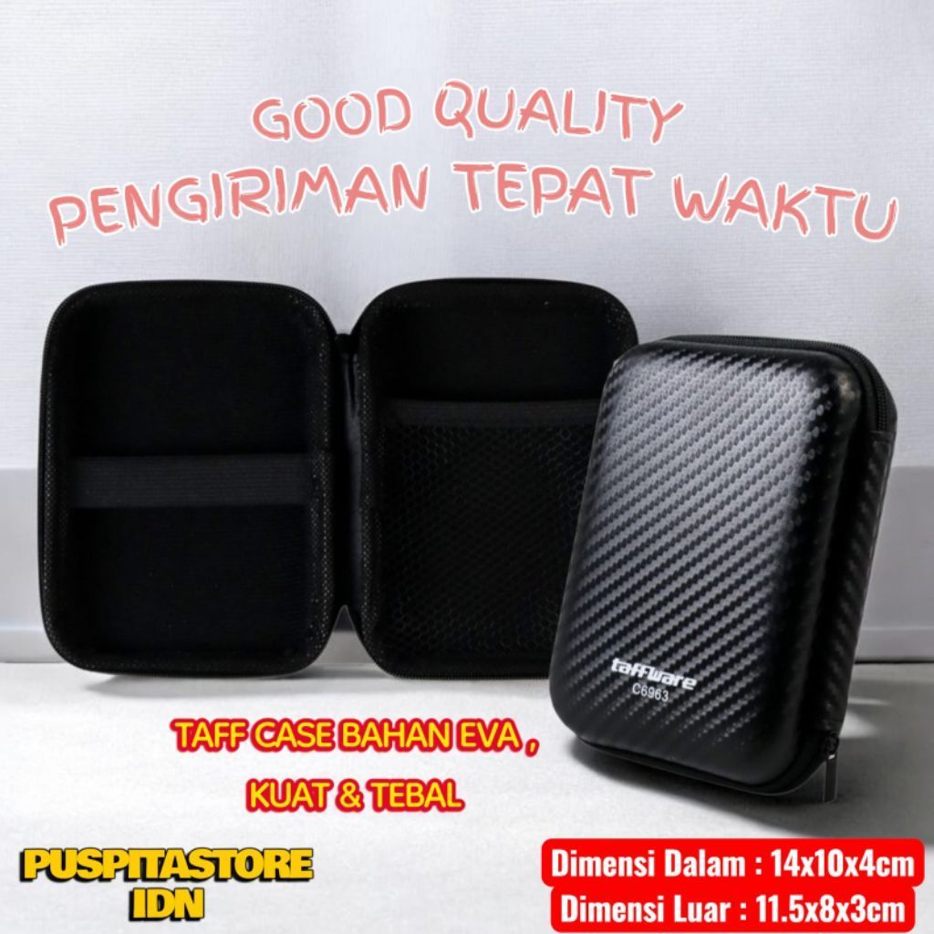 Taff Pouch Case for Sony DSC Cybershot WX300 WX350 WX500 WX800 WX700 - Dompet Kamera