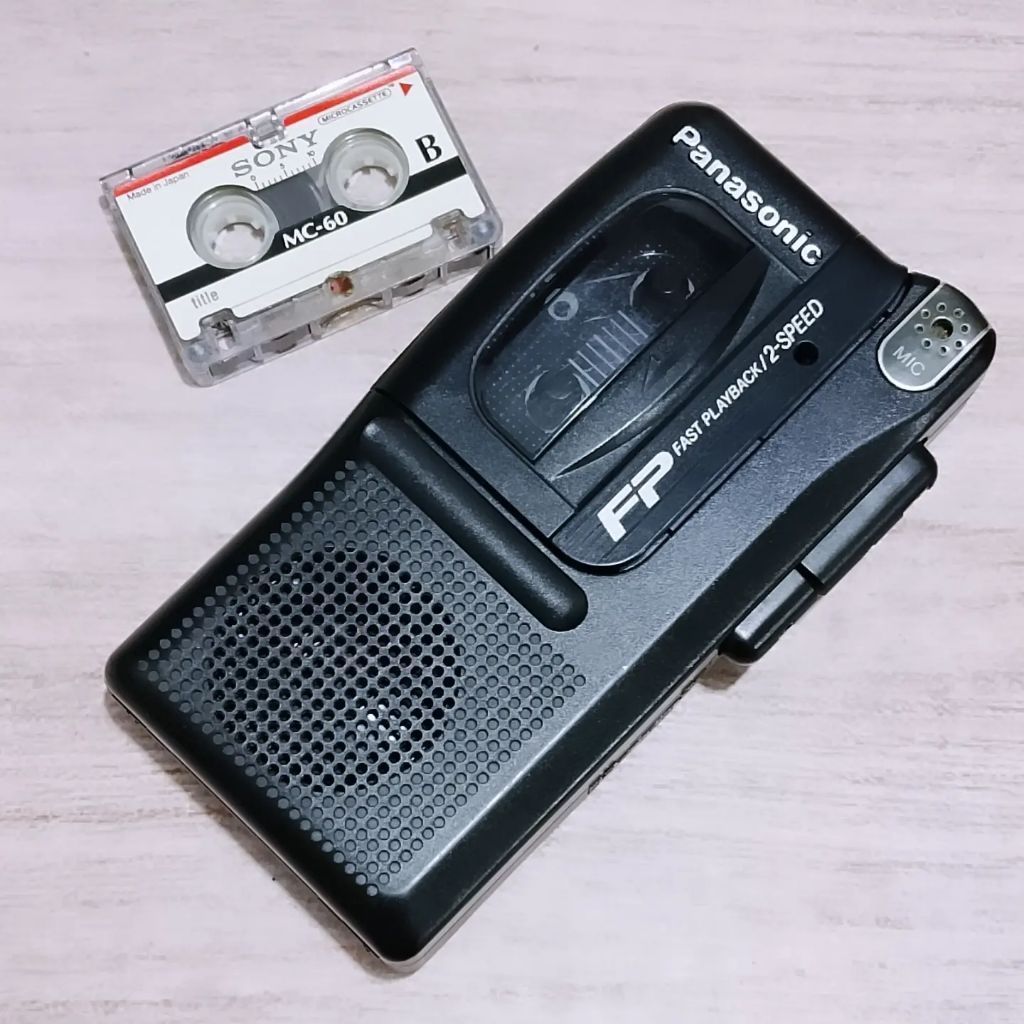 Micro Cassette Recorder PANASONIC RN 202 (Mini Tape Recorder)