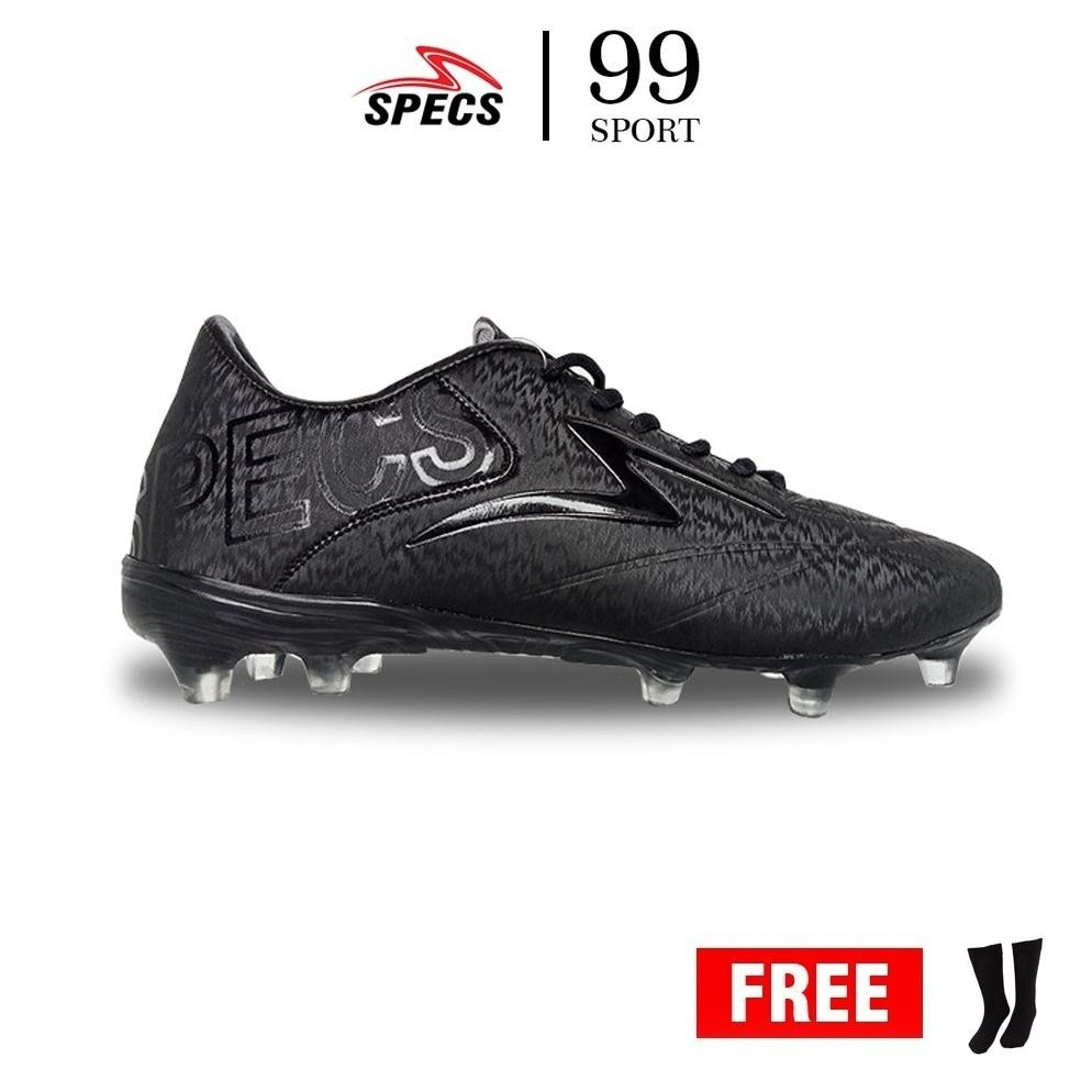 Big Sale Sepatu Sepakbola Specs Estadio Fg Hitam Polos