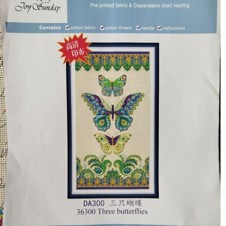 paket sulaman kristik cross stitch