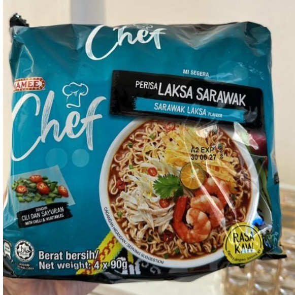 Mamee Chef Laksa Sarawak Isi 4