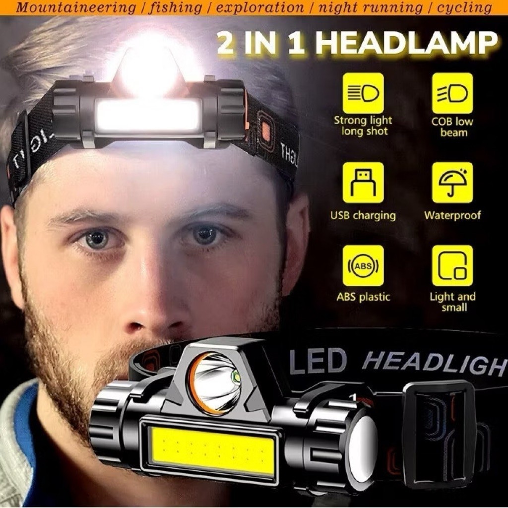 * PROMO * Senter Kepala LED - Senter Kepala - Lampu Kepala LED - Headlamps