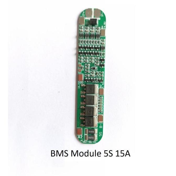 Bms Modul Proteksi Baterai Lion Lipo 18650 Battery Protection Module Bms 4S 5S 15A