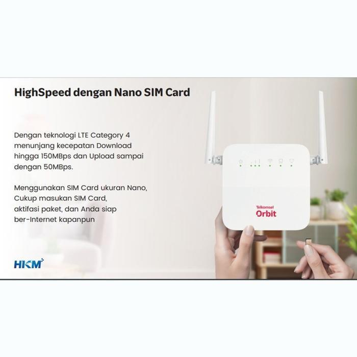Telkomsel Orbit Star G1 / Orbit Star H3 /  Orbit Starlite / Orbit Star N1 Wifi 4G Free Kuota Origina