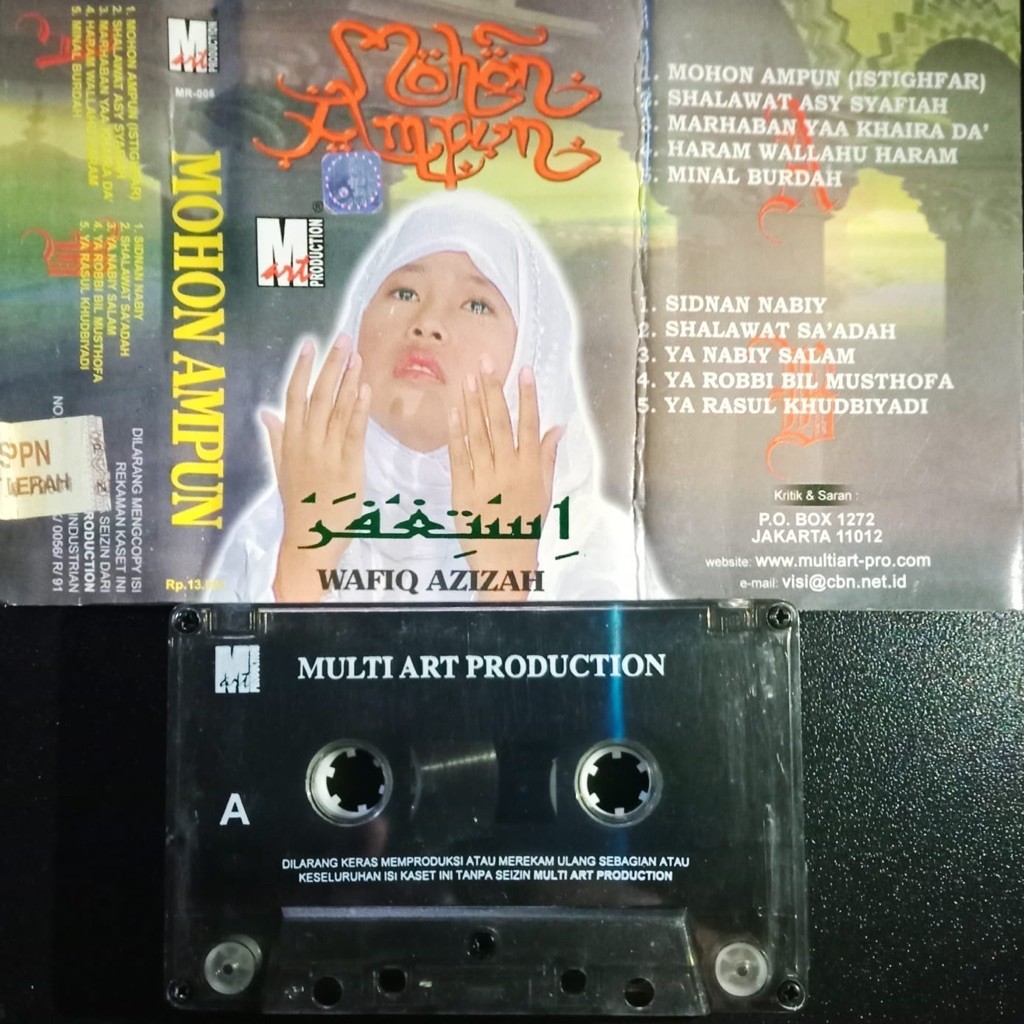 KASET PITA WAFIQ AZIZAH MOHON AMPUN