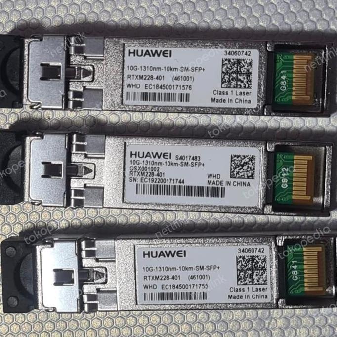 HARGA DISC - SFP 10G 10 km HUAWEI, HUAWEI SFP+ 10G 10KM ORIGINAL