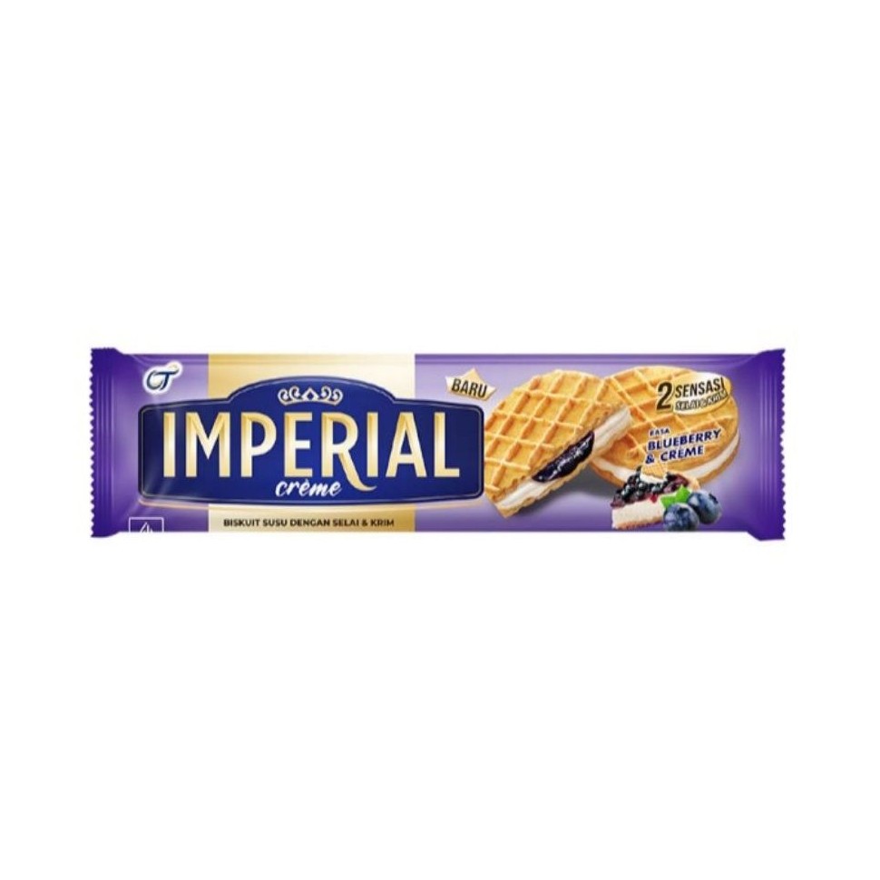 Imperial Creme Biskuit Blueberry & Creme 108g