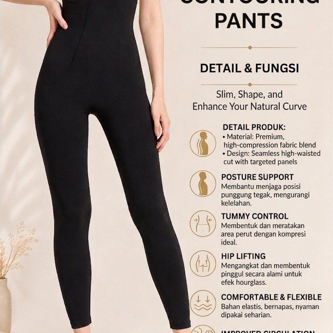 PROMO Bohay Slim Contouring Slimming Pants