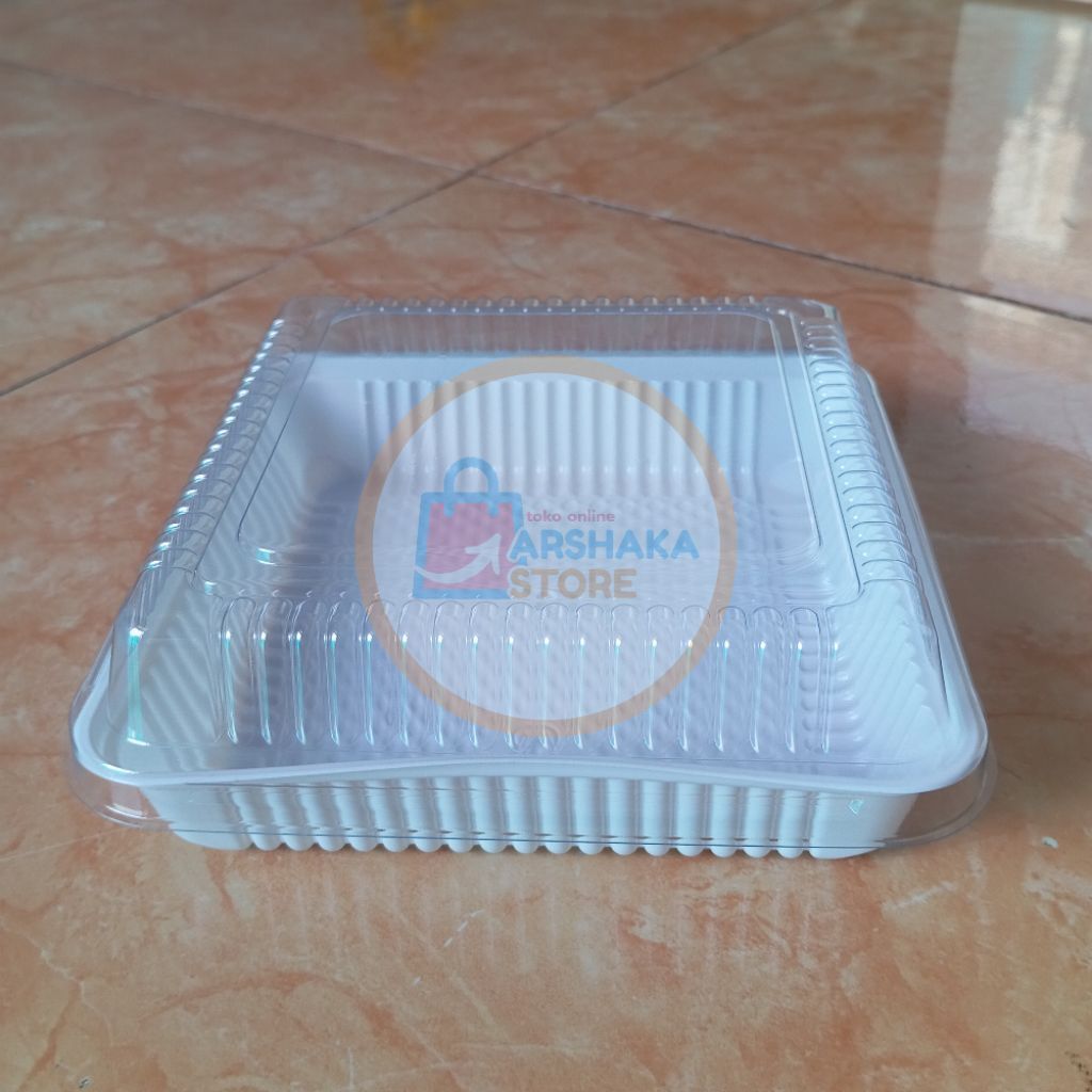 (50 pcs) Mika Nasgor 1717 MMP/Mika Nasi Goreng/Mika Snack Box/Box Bento Kotak Nasi Bento/Mika Putih/