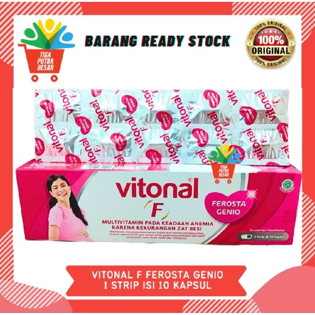 vitonal f vitamin ibu hamil menyusui anemia lansia remaja
