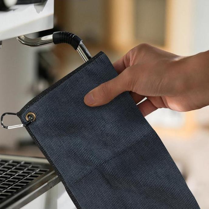Promo MHW-3BOMBER Kain lap tebal meja mesin kopi microfiber ukuran 30x30cm Diskon