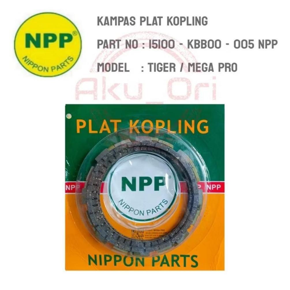 KAMPAS KOPLING TIGER (KBB) NPP plat kampas kopling tiger mega pro