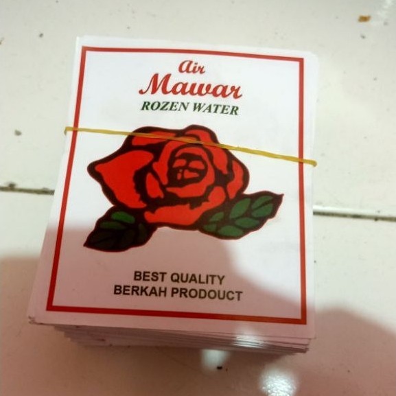 Kertas Lebel Air Mawar Rozen Water 500 Lembar