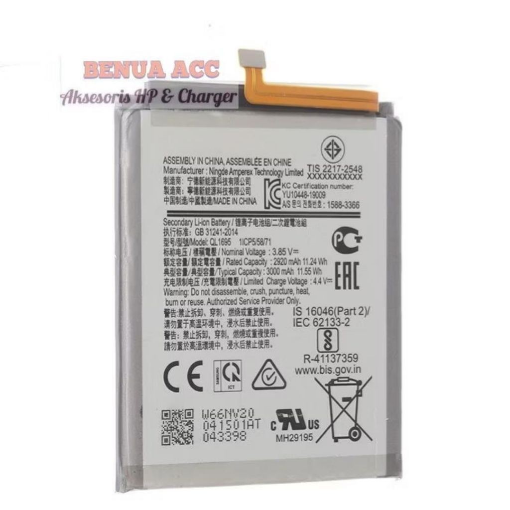 Baterai Compatible for Smsung A01 / QL1695 QL-1695