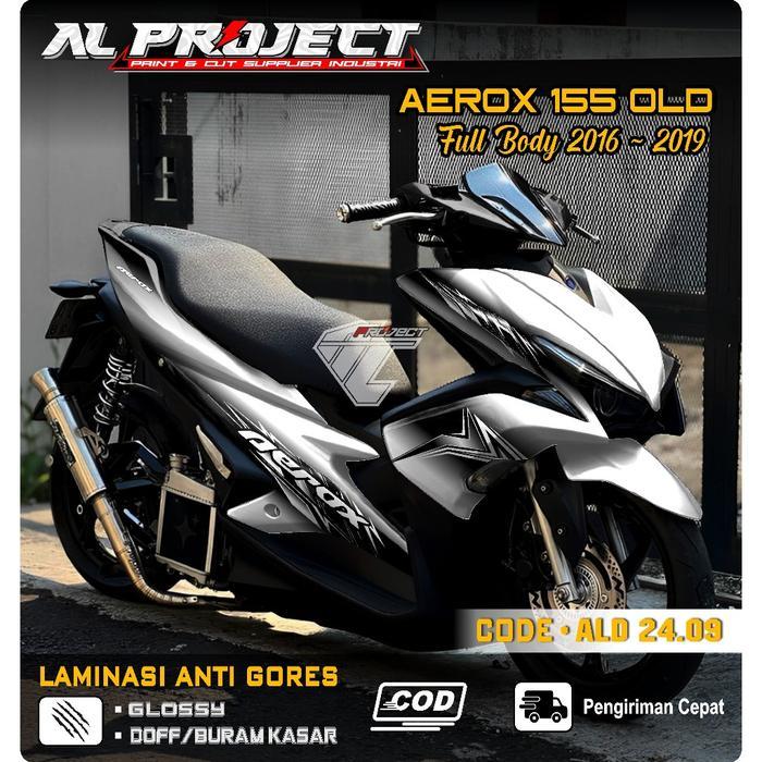 (COD) Decal Stiker AEROX Old Full body terbaru - Sticker Dekal Variasi Yamaha Aerox 155 Old 2016 201