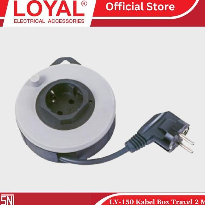 [] Loyal Kabel Roll 2 Meter Roll Kabel Mini Travel LY 150 LY150
