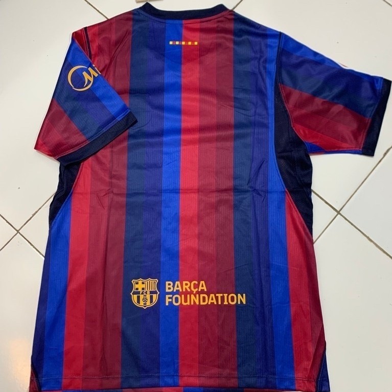 Kaos Jersey Bola Barcelona Home Merah Biru 2026 2027 Grade Original Import
