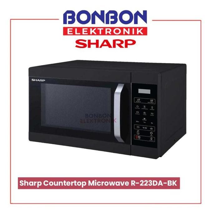 Allthebest- Sharp Countertop Microwave R-223DA-BK / R 223DA BK 23L