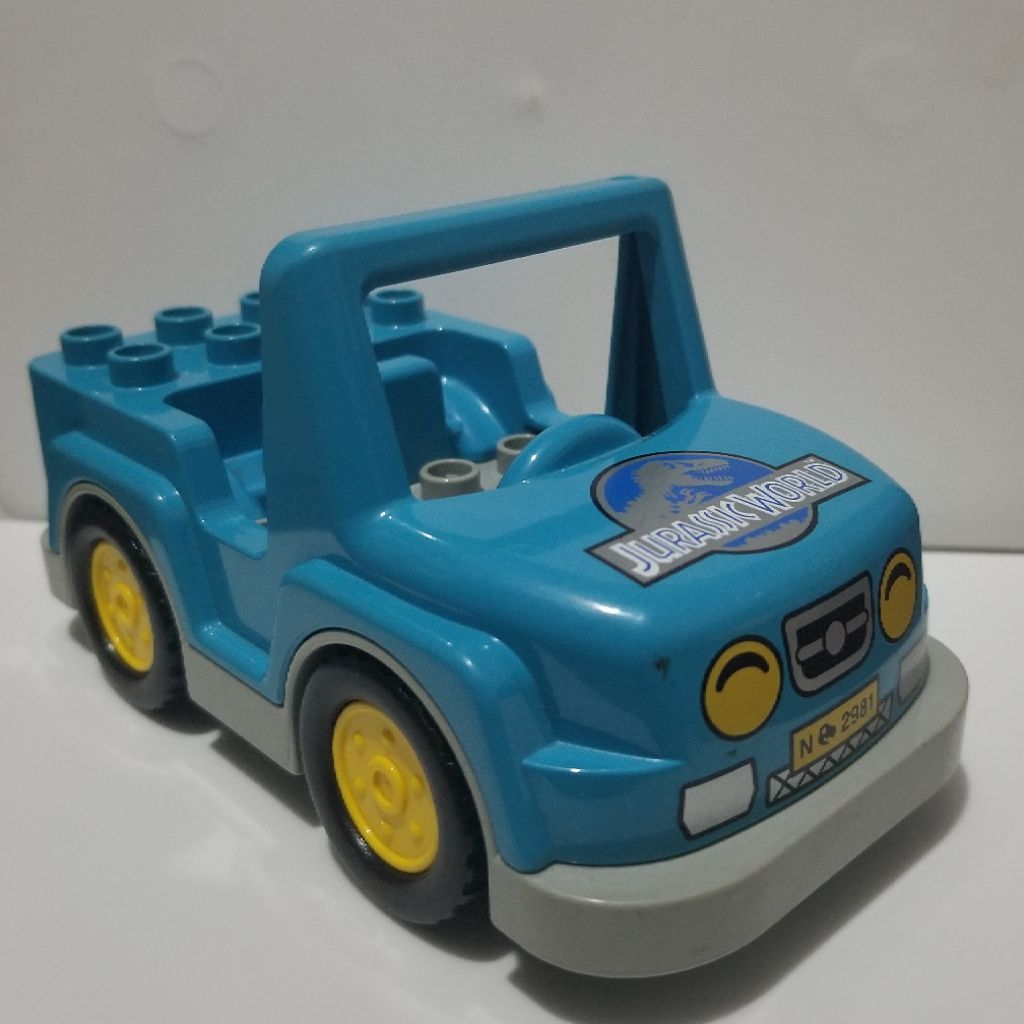 Mainan lego duplo kendaraan mobil dinosaurus (ORI LEGO DUPLO)/LINK SPLIT PAYMENT (BACA DESKRIPSI)