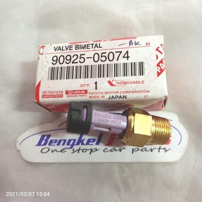 // VALVE BIMETAL KIJANG KAPSUL BENSIN ORIGINAL ''