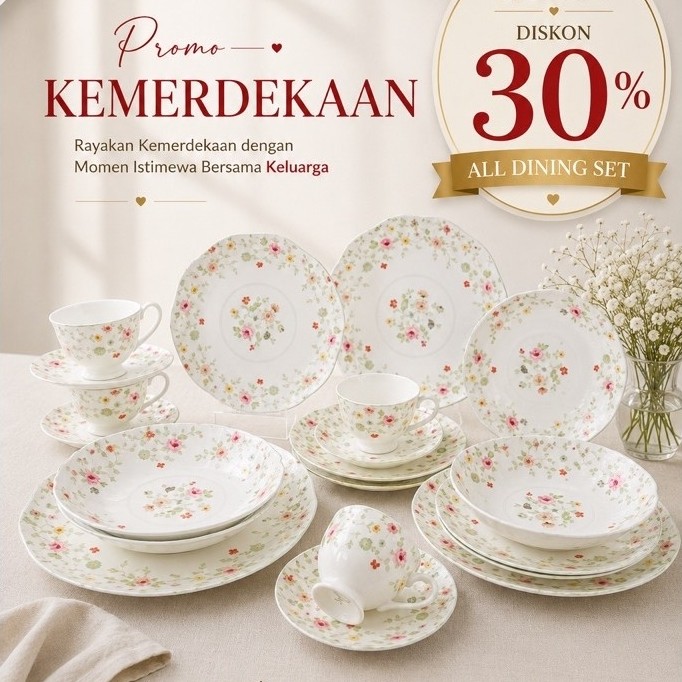 Saint James Dining Set Michelle 20pcs