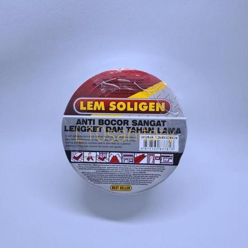 SOLIGEN lem seng / lem genteng / lem toren / lem anti bocor soligen