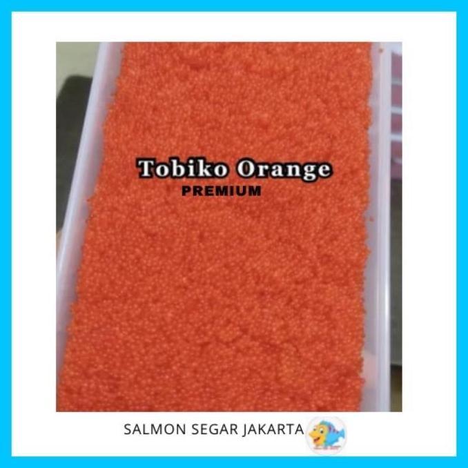 Indorasa- Telur Ikan Salmon / Telur Ikan Tobiko / Telur Ikan Terbang /