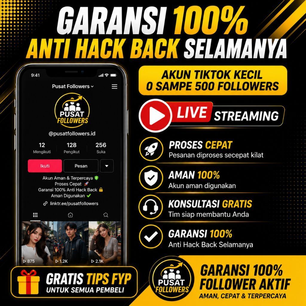 Jual Akun TikTok tt fresh murah