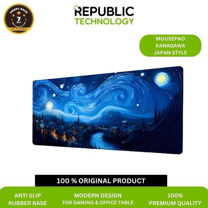 Republic Technology Mousepad / Deskmat Kanagawa Japan Style