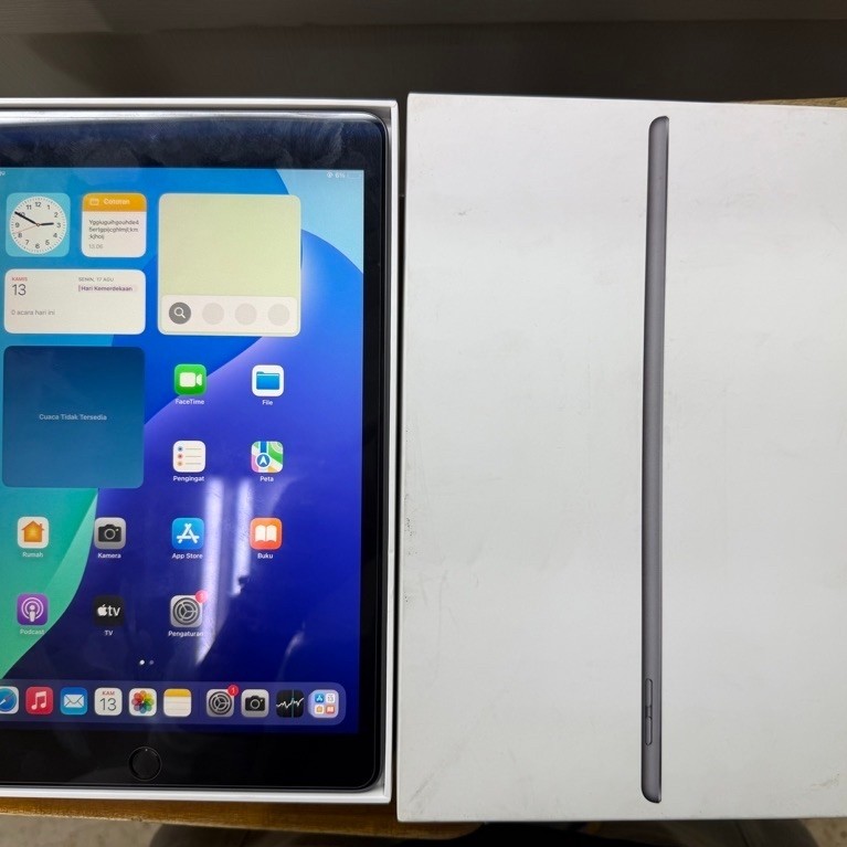 Ipad Gen 9 64GB Wifi only Second ex garansi inter