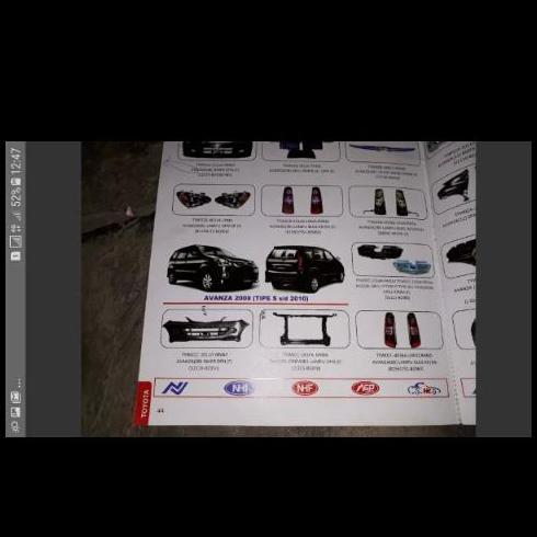 DISKON BEMPER BUMPER DEPAN AVANZA GRAND NEW AVANZA NHF 