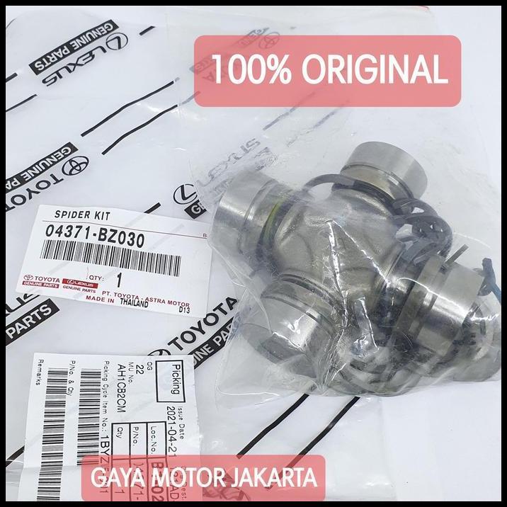 TERBARU UNIVERSAL CROSSJOINT-SPIDER KIT AVANZA-XENIA 04371-BZ030 ORIGINAL 
