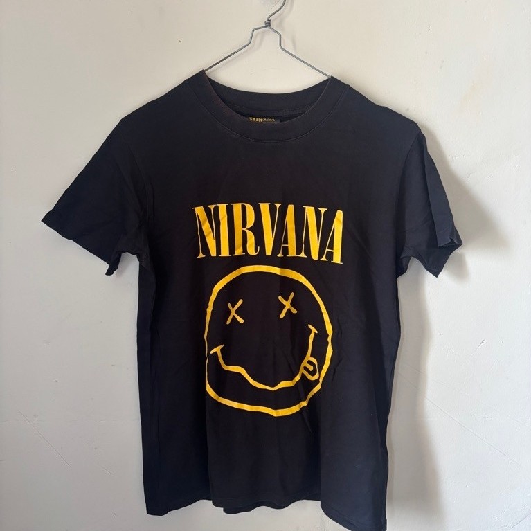 Tshirt Nirvana Smiley Official