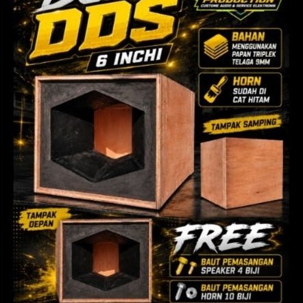 Box Middle DDS 6 inch Triplek