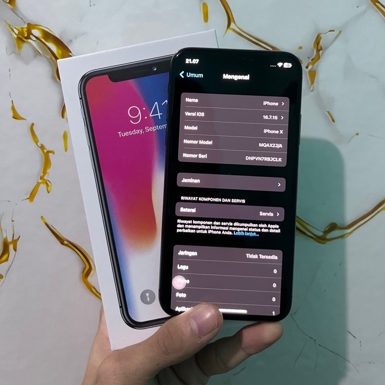 Iphone X 64gb inter Wifi only