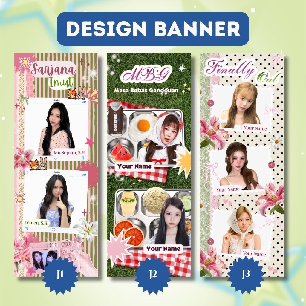 Desain Banner Wisuda