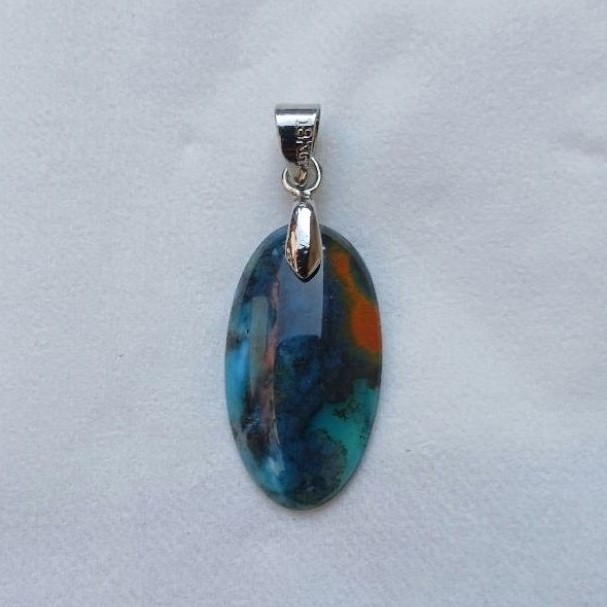 Liontin bacan kembang kristal original