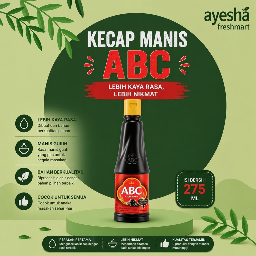 Kecap Manis ABC 275ml