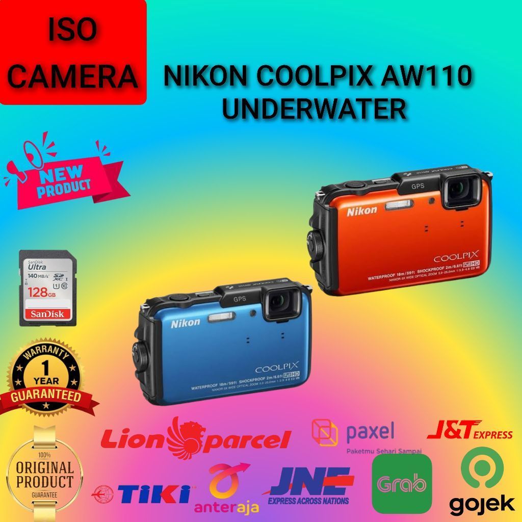 NIKON COOLPIX AW110 WATERPROOF