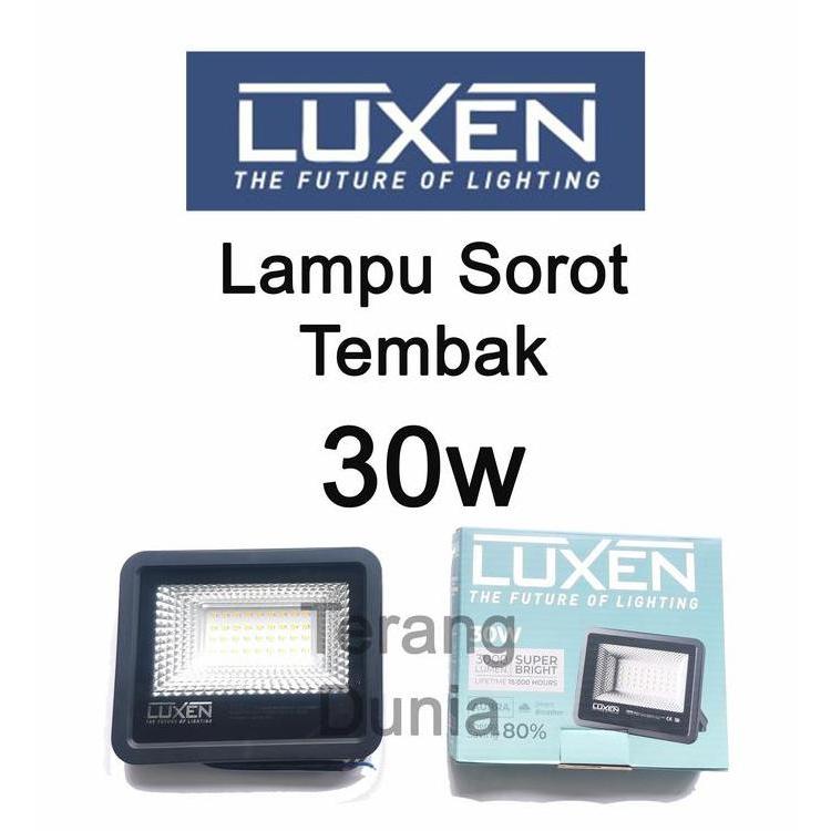 TERBARU - Lampu Sorot Luxen 30w Lampu Tembak Luxen 30w Lampu Floodlight Luxen 30