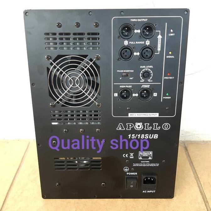 POWER SUBWOFER APOLLO 15-18 INCH 1200 WATT
