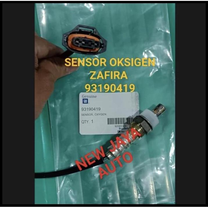 TERBARU SENSOR OXYGEN OKSIGEN O2 KNALPOT CHEVROLET ZAFIRA 4PIN 93190419 OEM