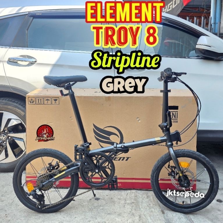 Sepeda Lipat Element Troy 8 Stripline