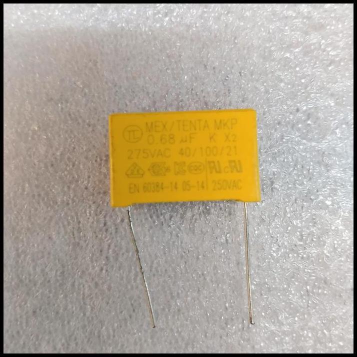 GRATIS ONGKIR KAPASITOR MKP 0.68UF 275V 27X17MM 