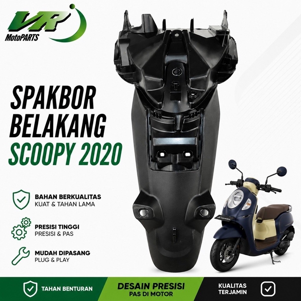 SPAKBOR BELAKANG SCOOPY 2020 / SCOOPY FI 2017 / SCOOPY FI 2014 - VR