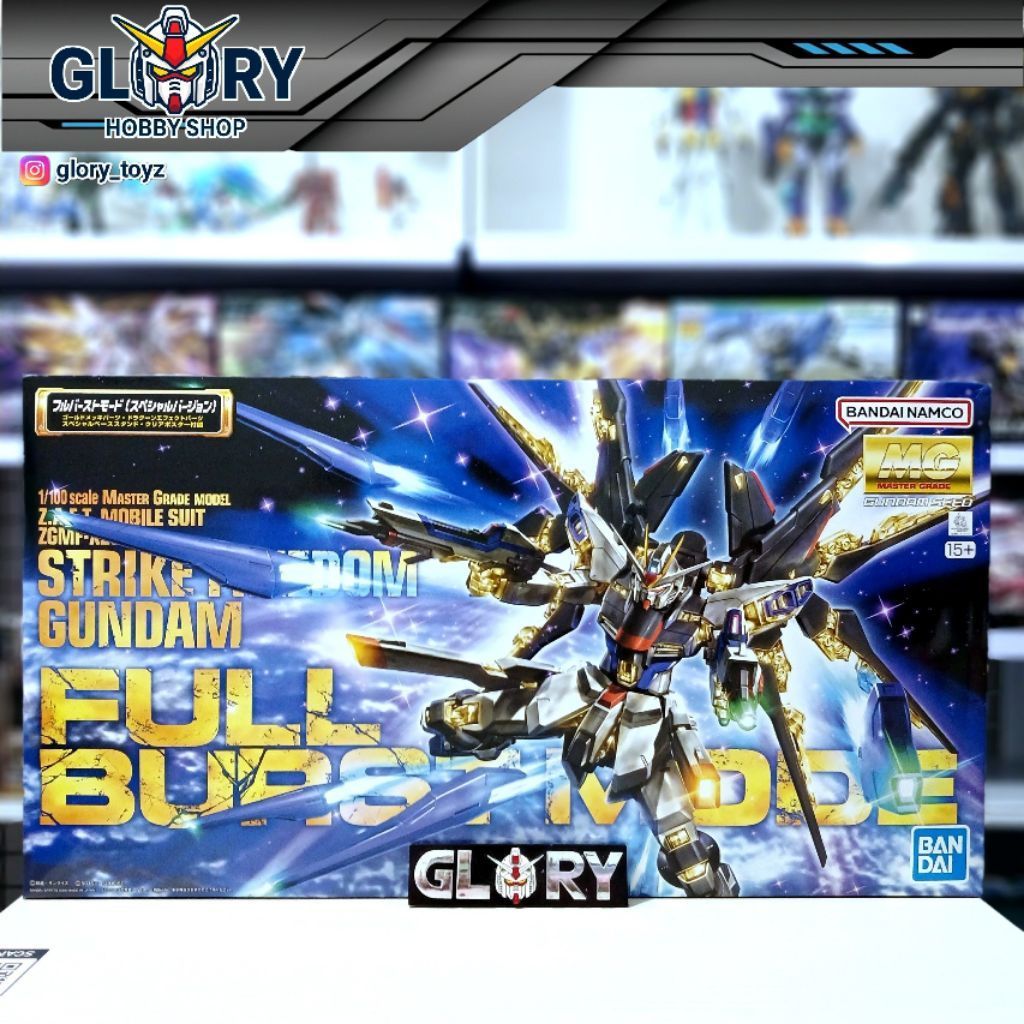 BANDAI MG 1/100 STRIKE FREEDOM FULL BURST MODE